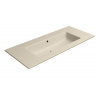 GSI PURA keramické umývadlo Slim 102x46cm, bez otvoru, creta mat 8886008