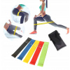 Sada 5 gumičiek na cvičenie FitnessBox 5x60 cm