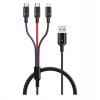 CONNECT IT Wirez 3in1 USB-C & Micro USB & Lightning, 1,2 m (CCA-2051-BK)