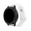 Silikónový športový remienok FIXED s rýchloupínaním 20 mm pre smart hodinky, biely