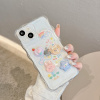 Puzdro iPhone 13 Pro detský motív s náramkom priesvitné