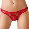 Tangá Cottelli Collection Lingerie 23200023021 veľ. S červená
