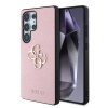 Guess PU Grained 4G Metal Logo Samsung Galaxy S25 Ultra ružová 57983124094