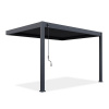 Gutroof ELEGANCE WALL hliníková pergola 3 x 4 m, antracit