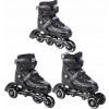 Roller korčule 3in1 Croxer Optima Black 31-34 (Roller korčule 3in1 Croxer Optima Black 31-34)