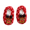 Textilomanie Detské papuče CHRISTMAS KIDS, červené - rôzne veľkosti Veľkosť: 23 - 26