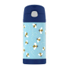 Thermos FUNtainer Detská termoska so slamkou - honey bees, 355 ml