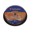 DVD-R Verbatim 4,7 GB (120min) 16x 10-cake
