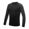 Tričko Sensor Merino Impress - Pánske dl. rukáv Black / Batik L
