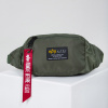 Alpha Industries Crew Waist Bag - green