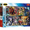 Trefl 4x250 Batman v akcii 250 dielov