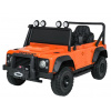 mamido Detské elektrické autíčko Land Rover Defender 110 SVX Concept oranžové