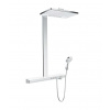 Hansgrohe Rainmaker Select Sprchový set Showerpipe 460 s termostatom, 2 prúdy, biela/chróm 27109400-HG