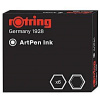 Rotring Inkoustové bombičky Art Pen černé, 6 ks