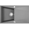 Laveo Grenada, 1-komorový granitový drez 780x480x204 mm, šedá, LAV-SBG_511T