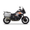 SHAD Kompletná sada bočných hliníkových kufrov SHAD TERRA, 36/47 litrový bočné kufre, vrátane montážnej sady SHAD KTM Super Adventure 1290 (R, S)