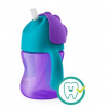 Avent hrnček so slamkou fialový 200ml