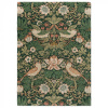 Luxusní květinový koberec Morris & Co Strawberry Thief forest 027707 Brink & Campman 140 x 200