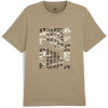Puma Graphics Camo Tee pánske tričko Oak M