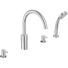 Ideal Standard Ceraline vaňová/sprchová batéria na vaňu chrómová BC198AA