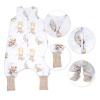 Spací vak so zahrnovacími nohavičkami Teddy Star, veľ. M, 86/104 Baby Nellys 8596309443348