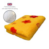 DRYBED Premium Vet Bed Kvety žltý 100 x 75 cm