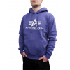Alpha Industries Basic Hoody pánska mikina Night Purple Veľkosť: M, Farba: fialová