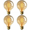 Retro lampa Edison 4 kusy E27 40W teplá biela (Retro lampa Edison 4 kusy E27 40W teplá biela)
