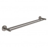 Dvojramenný držiak na uteráky Grohe Essentials, tvrdý grafitový lesk 40802A01