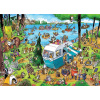 COBBLE HILL Rodinné puzzle Volanie divočiny 350 dielikov