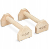 Podpery na kľuky 4FIZJO Drevené paralety 30 cm