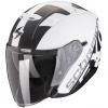 Prilba Scorpion EXO-230 QR Matt White Black Veľkosť: XXL (63-64 cm)