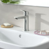 HANSGROHE Logis Fine páková umývadlová batéria bez odtokovej súpravy, výška výtoku 110 mm, chróm, 71253000