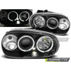 SVETLOMETY ANGEL EYES ČIERNE pre VW GOLF 4 09.97-09.03