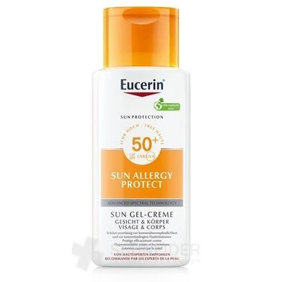 Eucerin SUN ALLERGY PROTECT SPF50+ Gél-krém ochranný krémový gél na opaľovanie pri alergii na slnko 1x150 ml