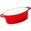 Pekáč MagicHome Castora line, oválny, kastról, 30 cm, 4,4 lit. s pokrievkou, smaltovaná liatina