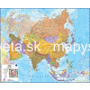 Ázia politická Terra 120x100cm zapichovacia bez rámu MI
