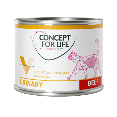 Concept for Life Veterinary Diet Urinary hovädzie - 12 x 200 g