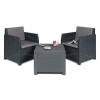 TOOMAX DIANA 2 SEATER zahradní plastový set - grafit Z0589R1--4100
