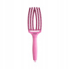 Olivia Garden Fingerbrush Combo Medium kefa pastelovo ružová