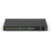 NETGEAR M4250-26G4XF-PoE+ Riadený L2/L3 Gigabit Ethernet (10/100/1000) Podpora napájania cez Ethernet (PoE) 1U Čierna (GSM4230PX-100EUS)