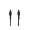 Kabel optický Toslink 3m NEDIS CAGB25000BK30