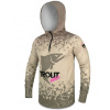 Delphin Tričko s Kapucňou UV ARMOR 50+ Trout - XXXL
