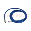 hadice modrá LP 2,5 m pro plnící stanice R134a VALEO/SPX/BOSCH (plnička 1/2 ACME, rychlospojka M14x1,5) BOSCH AC 5247Q