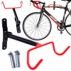 Nástenný vešiak na bicykel Renew Force 50 kg, červený