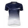 Dres Force MTB ANGLE dámsky, bielo-modrý XL