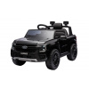 Elektrické autíčko FORD Ranger 12V, čierne, Koženkové sedadlo, 2,4 GHz diaľkové ovládanie, Bluetooth / USB Vstup, Odpruženie, 12V batéria, Plastové kolesá, 2 X 30W MOTOR, ORIGINAL licencia