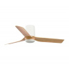 FARO Barcelona | FARO 33833WT - Stropný ventilátor MINI PUNT TUB S hnedá/biela pr. 90 cm WT + DO | FA33833WT