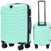 Wings Kufor tvrdý kabínový ABS PEA01-S-L.GREEN 38 l