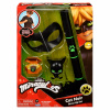 Bábika Playmates Toys Miraculous: Lienka a Čierna mačka, Sada na hranie rolí - Čierna mačka 32,5 cm